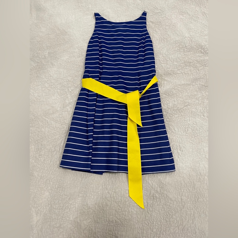 Blue and white ralph lauren dress